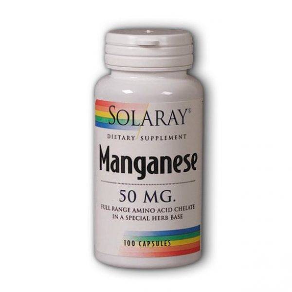 Mangan 50 mg. 100 capsule