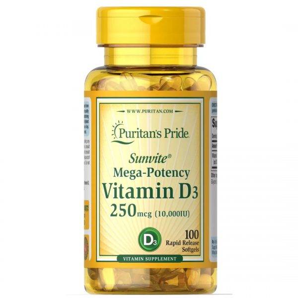 Vitamina D3 10.000 IU (60)