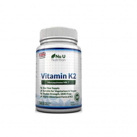 K2-vitamin 200mcg. 365 buc