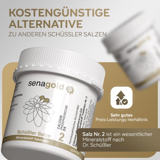 Sare Schussler No, 2 Calcium phosphoricum D 6 Tab. 400 db. (400buc) (calitate germana )