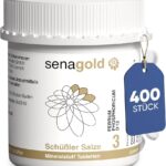 Sare Schussler No, 3 Ferrum phosphoricum D 12 Tab. 400 db. (400buc) (calitate germana )