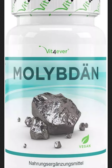 Molibdenum - 150 mcg - 365 tablete - Molibdat de sodiu (vit4-228)