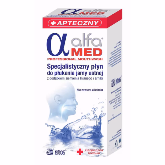 Apă de gură ALFA MED 200ml.