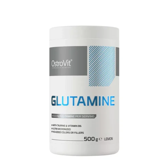 OstroVit L-Glutamină 500 g – Aromă Lămâie