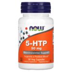 NOW Foods 5-HTP 50 mg 30 capsule vegetale