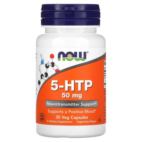NOW Foods 5-HTP 50 mg 30 capsule vegetale