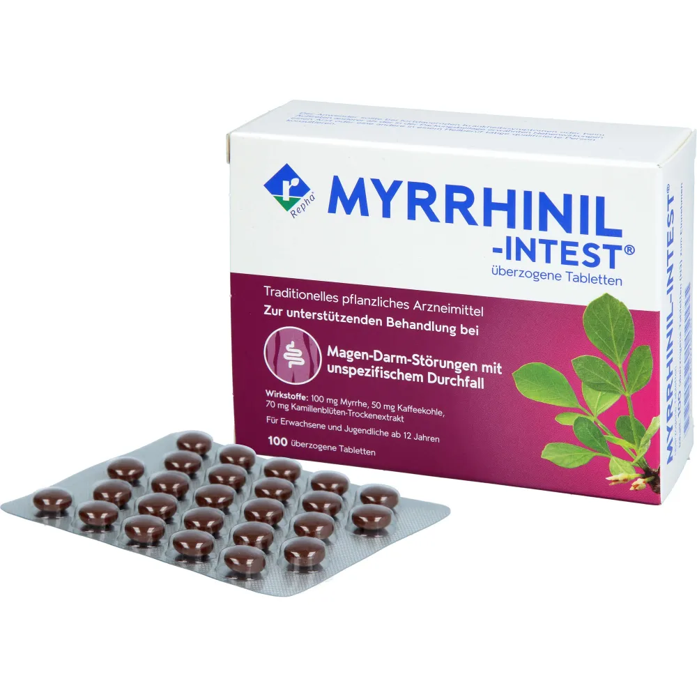 MYRRHINIL INTEST comprimate filmate 200 tablete