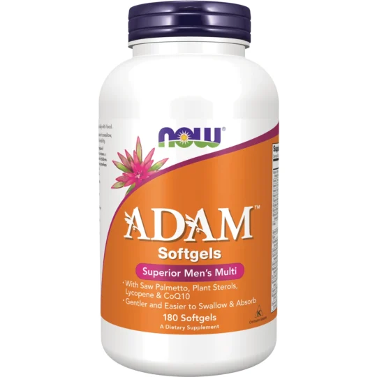 NOW Foods ADAM Softgels multivitamine bărbați 180 capsule moi