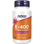 NOW Foods E-400 100 capsule moi cu vitamina E