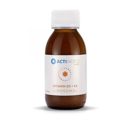Actinovo Vitamina D3 + K2 lipozomală 250 ml
