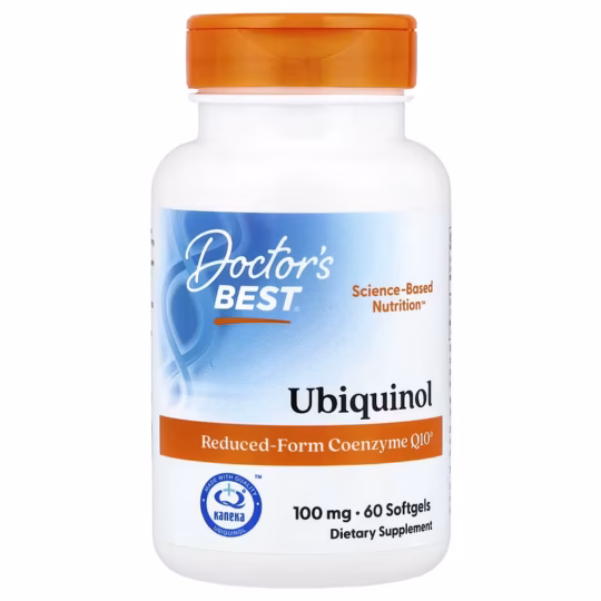 Doctor’s Best Ubiquinol Kaneka Q+ 100 mg 60 capsule moi