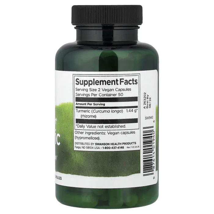 Puritan Turmeric 100 capsule