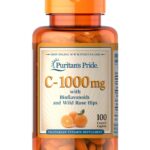Puritan’s Pride Vitamin C 1000 mg cu bioflavonoide 100 capsule