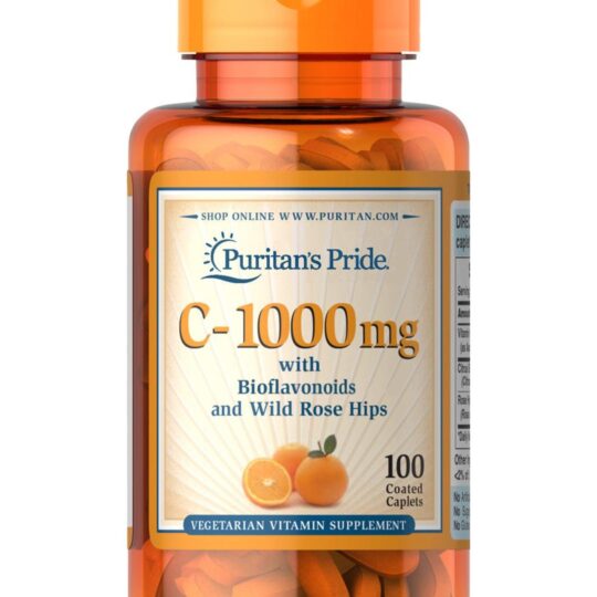 Puritan’s Pride Vitamin C 1000 mg cu bioflavonoide 100 capsule