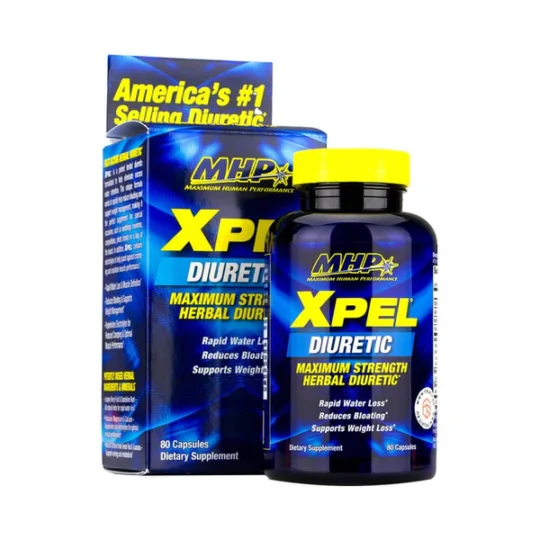 MHP Xpel 80 capsule – supliment diuretic pe bază de plante pentru definire și eliminarea excesului de apă