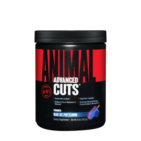 Pudră Universal Nutrition Animal Cuts – 248 g, aromă Blue Ice Pop