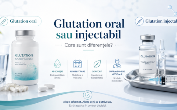 glutation oral sau injectabil