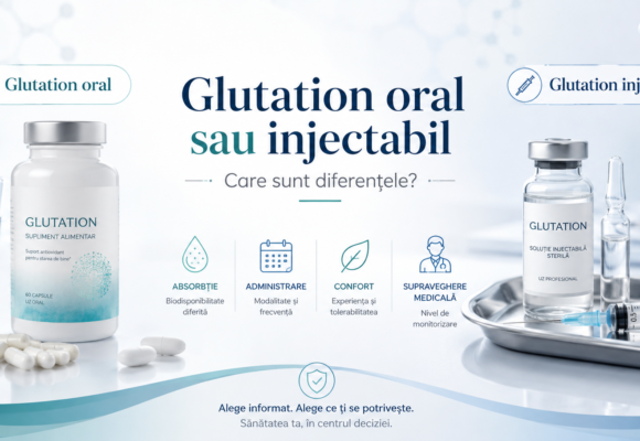 glutation oral sau injectabil