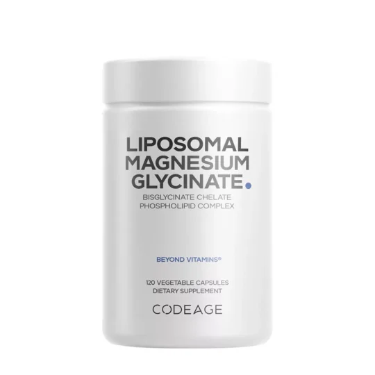 Codeage Liposomal Magnesium Glycinate Capsules (120 Capsule Vegetale)