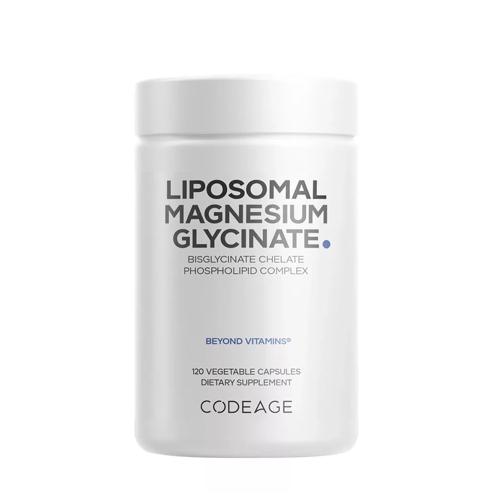 Codeage Liposomal Magnesium Glycinate Capsules (120 Capsule Vegetale) Codeage Liposomal Magnesium Glycinate Capsules (120 Capsule Vegetale)